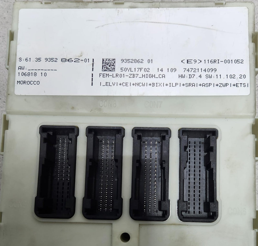 2014-2016 BMW F30 F31 335xi, 435i, 228 Body Control Module 9352862 OEM