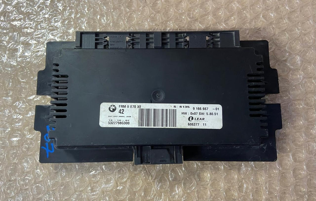 OEM BMW X5 E70 Footwell ECU Light Control Unit Module FRM II Lear 9166667