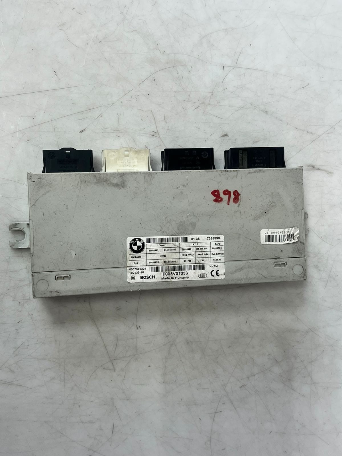 BMW F10 F11 5 Series Tailgate Control Module 7365898 OEM