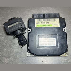 Mercedes W171 ECU Engine Control Module Ignition Key Switch Set A271 0106644 OEM