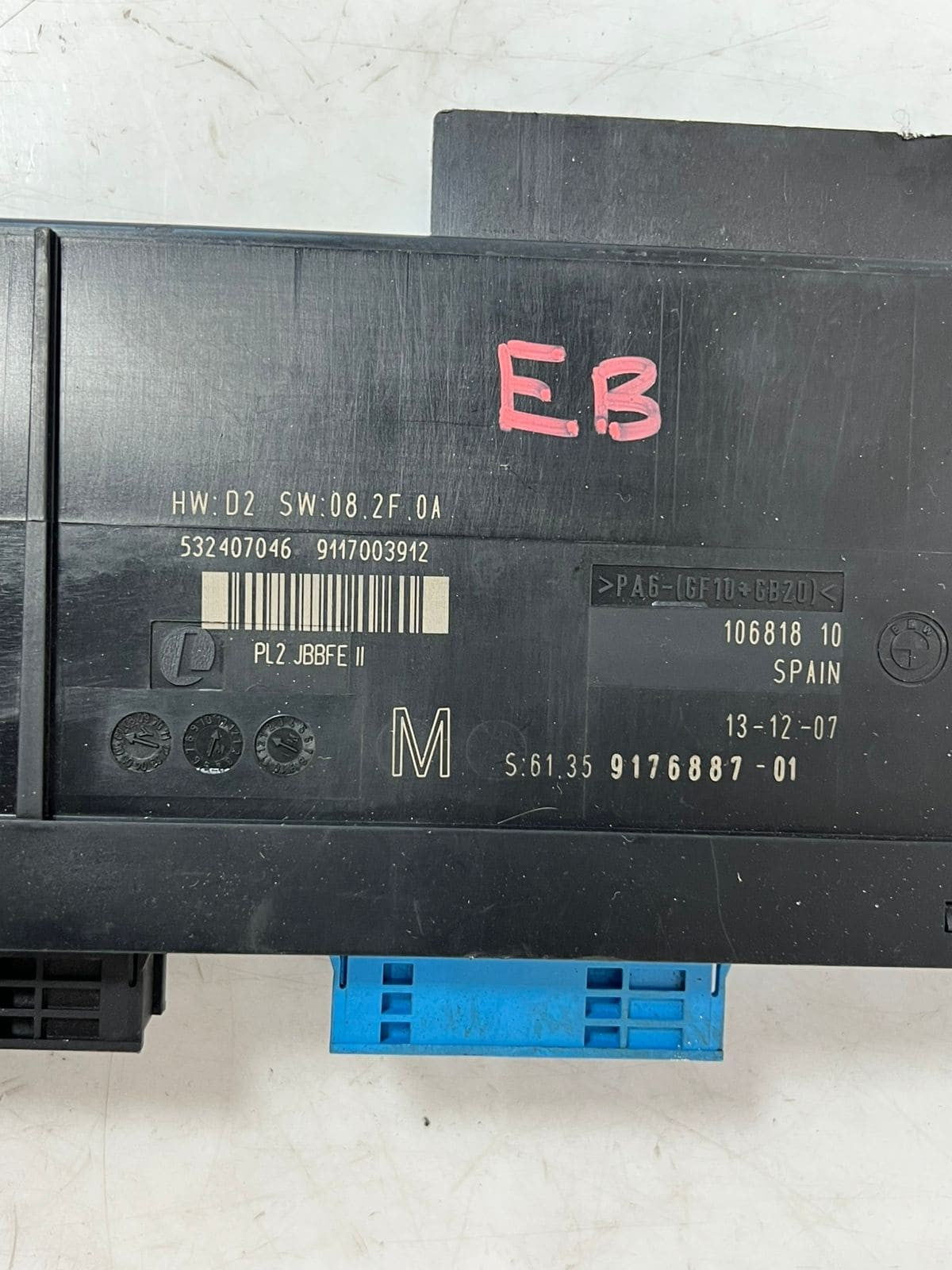 2008-2013 BMW 135i 1' 3' X1 Z4 E90 E91 E92 E93 Body Control Module 9176887 OEM