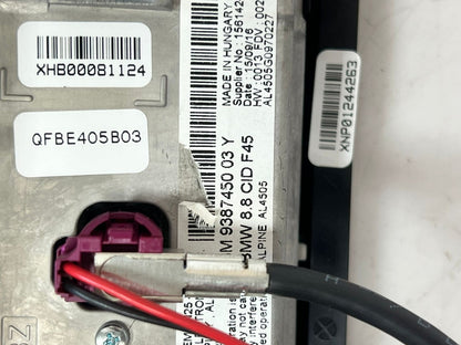 BMW 2 Series F45 F46 8.8 inch 225XE CID Central Information Display 9387450 OEM
