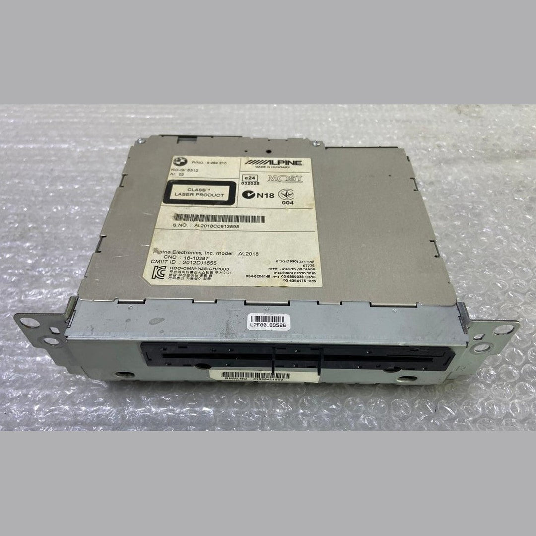 OEM BMW F10 530d Alpine Radio CD Disc Player Head Unit (9294210, 2013)
