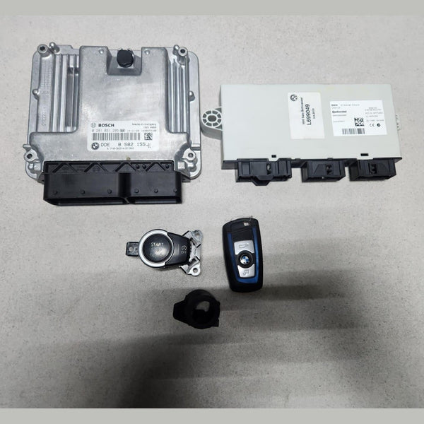 BMW Engine Control Unit 8582155 X3 F25 LCI DIESEL B47 ECU SET DIESEL