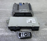 OEM BMW F07 N57N Engine Control Unit Module ECU DDE SET 8572440 BOSCH