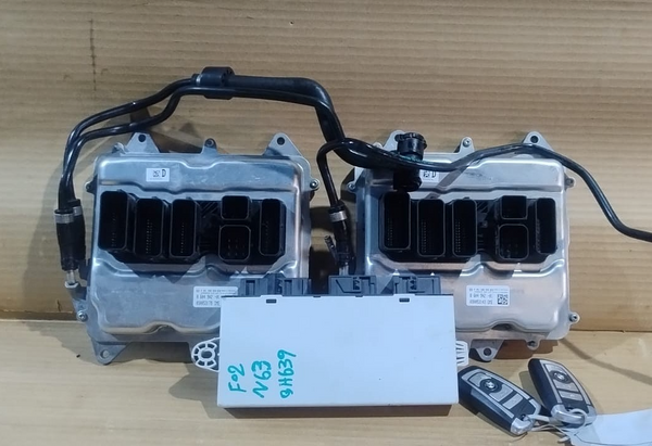 BMW OEM F02 N63 ECU SET 8604942 0281030533 DME CAS MODULE COMPLETE - 8604942