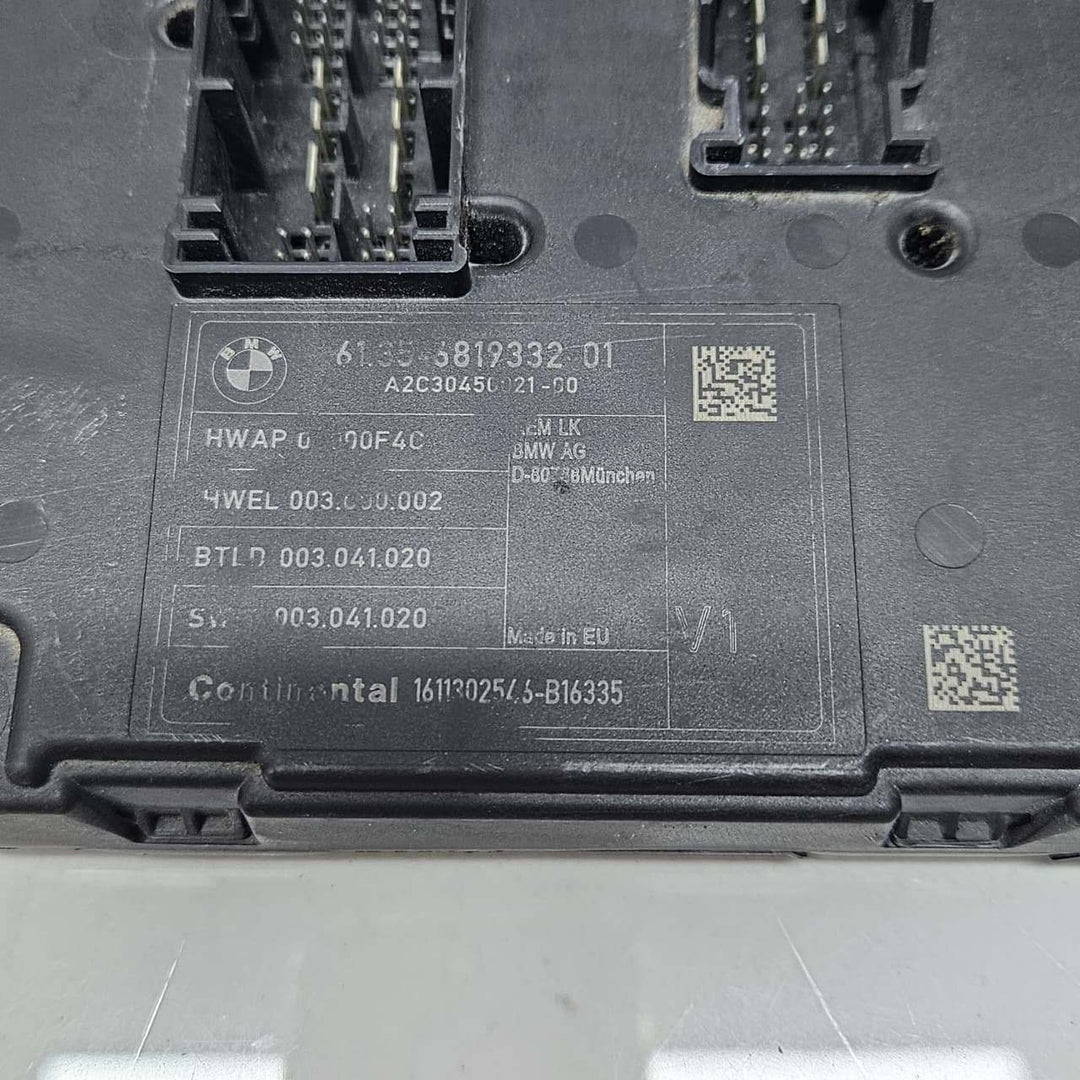 2012-2016 BMW F30, F31, F32 328i Rear Body Control Module 6819332 OEM