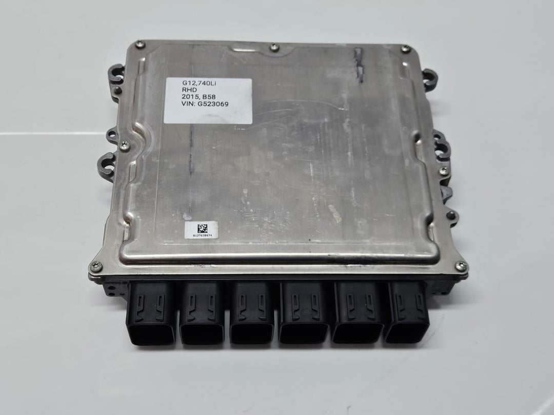 8672006-2015-2019 BMW 740i G12 B58 RHD Engine Control Unit DME ECU SET OEM