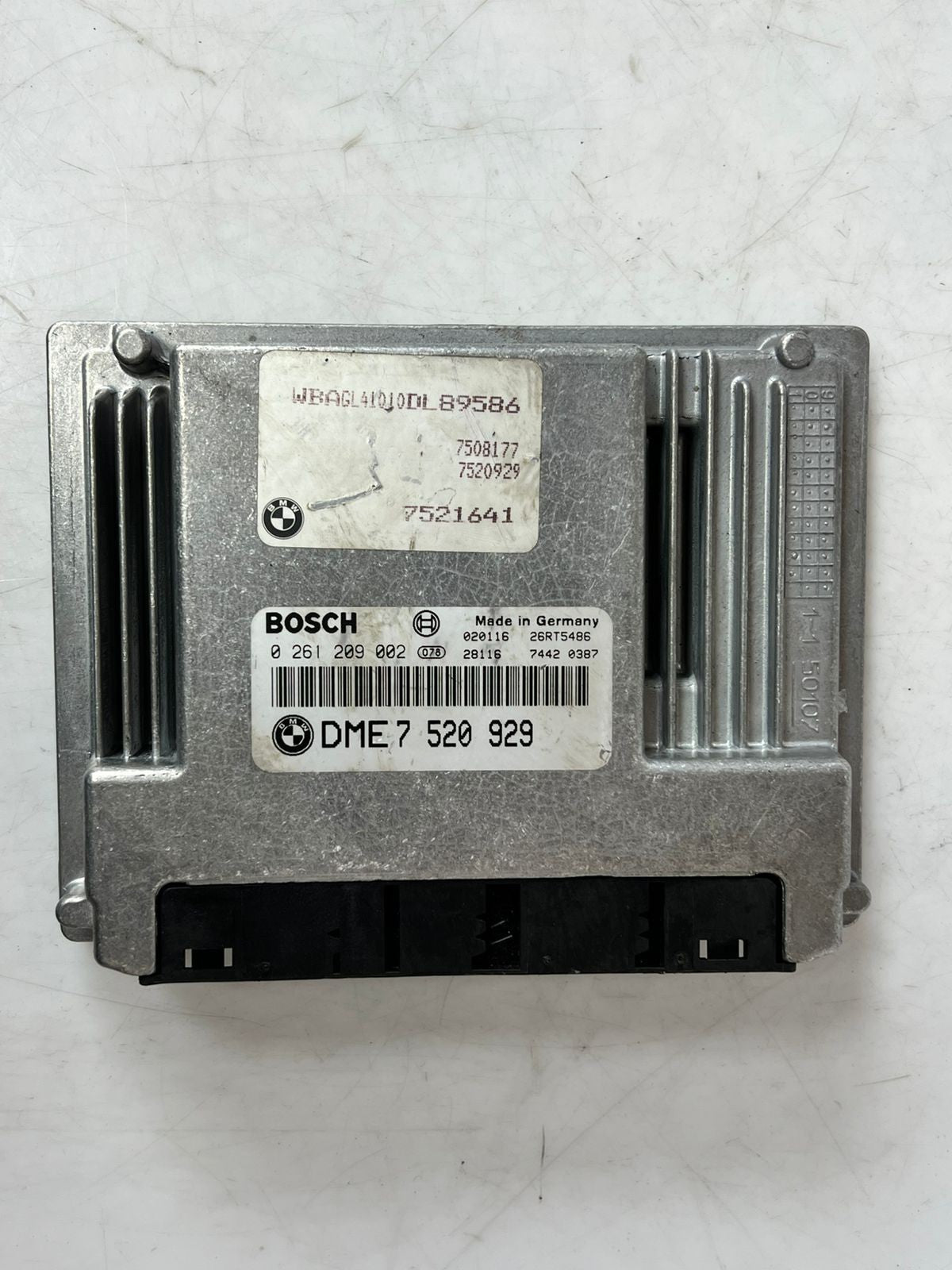 2002-2005 BMW 745i E66 Engine Control Module DME 7520929 V8 ECU OEM SET