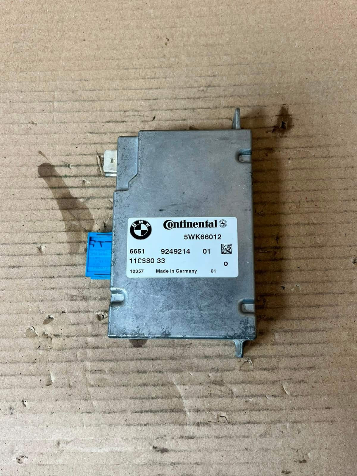 2012 BMW X5 E70 and X6 E71 E72 Camera Control Unit 9249214 OEM