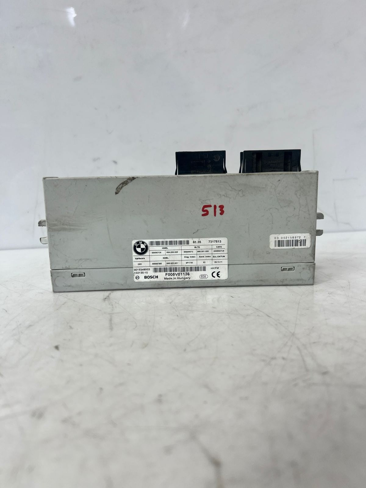 BMW F10 F11 5 Series rear Tailgate Control Module UNIT 7317513 OEM