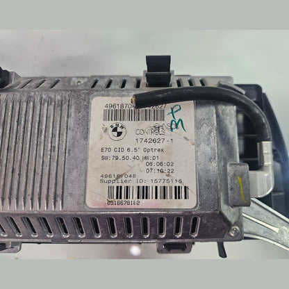 2007-2010 BMW X5 Central Information Display 9166781