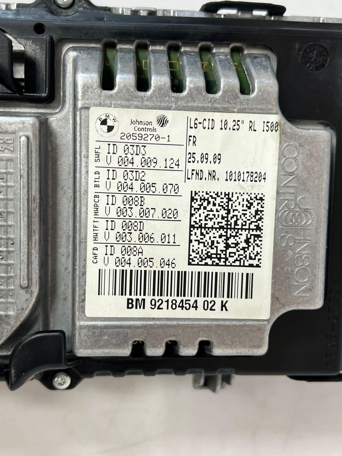BMW 5' F10 F11 7' F01 F02 F03 F04 Central Information Display Screen 9218454 OEM