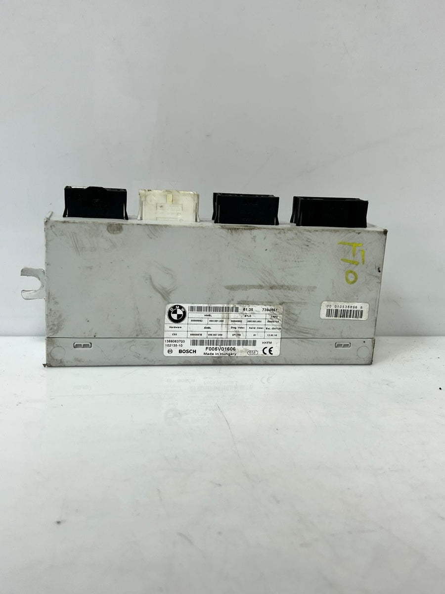 2017 BMW 5 F10 F11 Tailgate Boat Lid Control Unit Module 6135 7394651