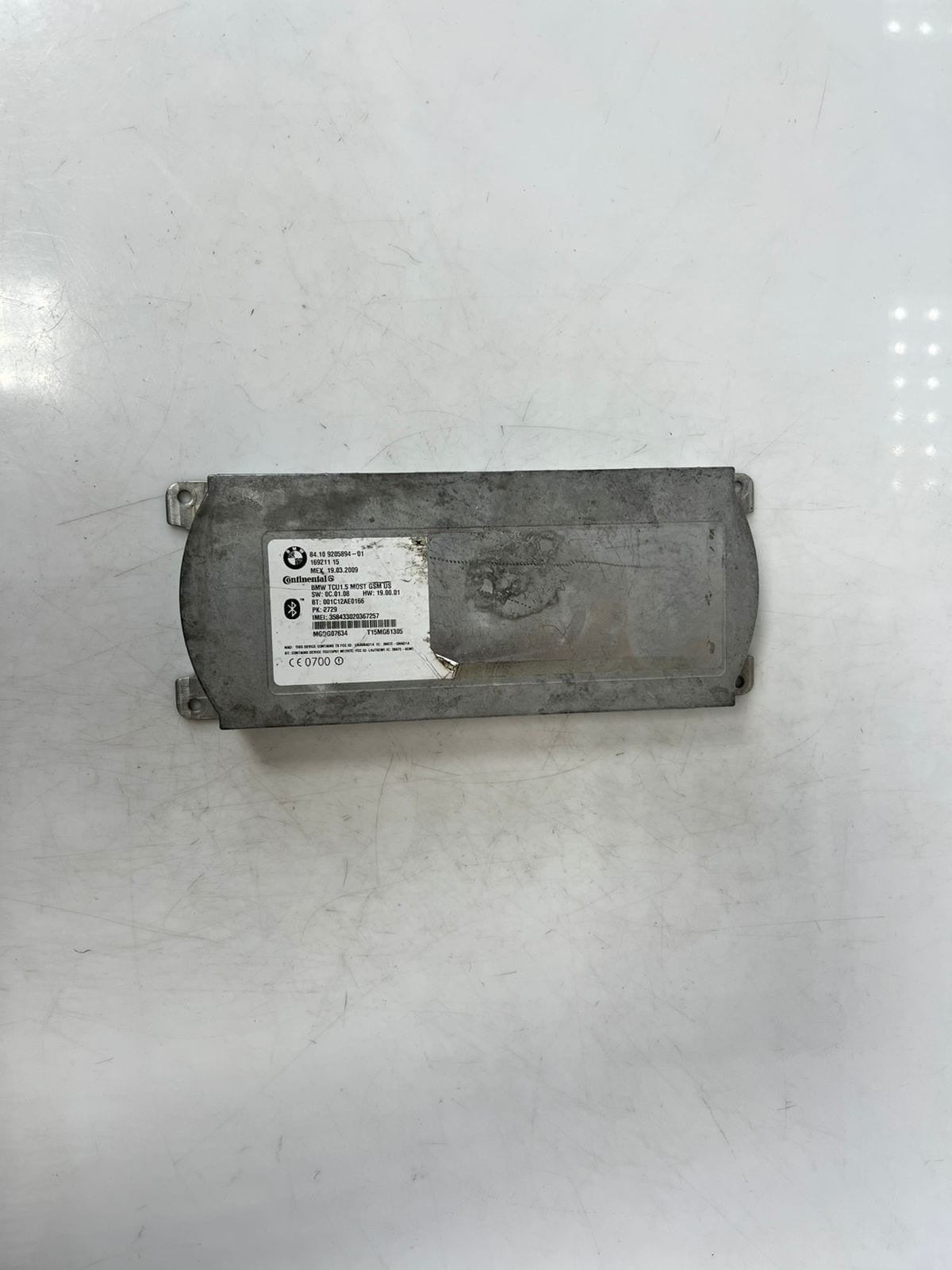 2009-16 BMW X5 135i 335d 528i 5 Bluetooth Telematics Control Module 9205894 OEM