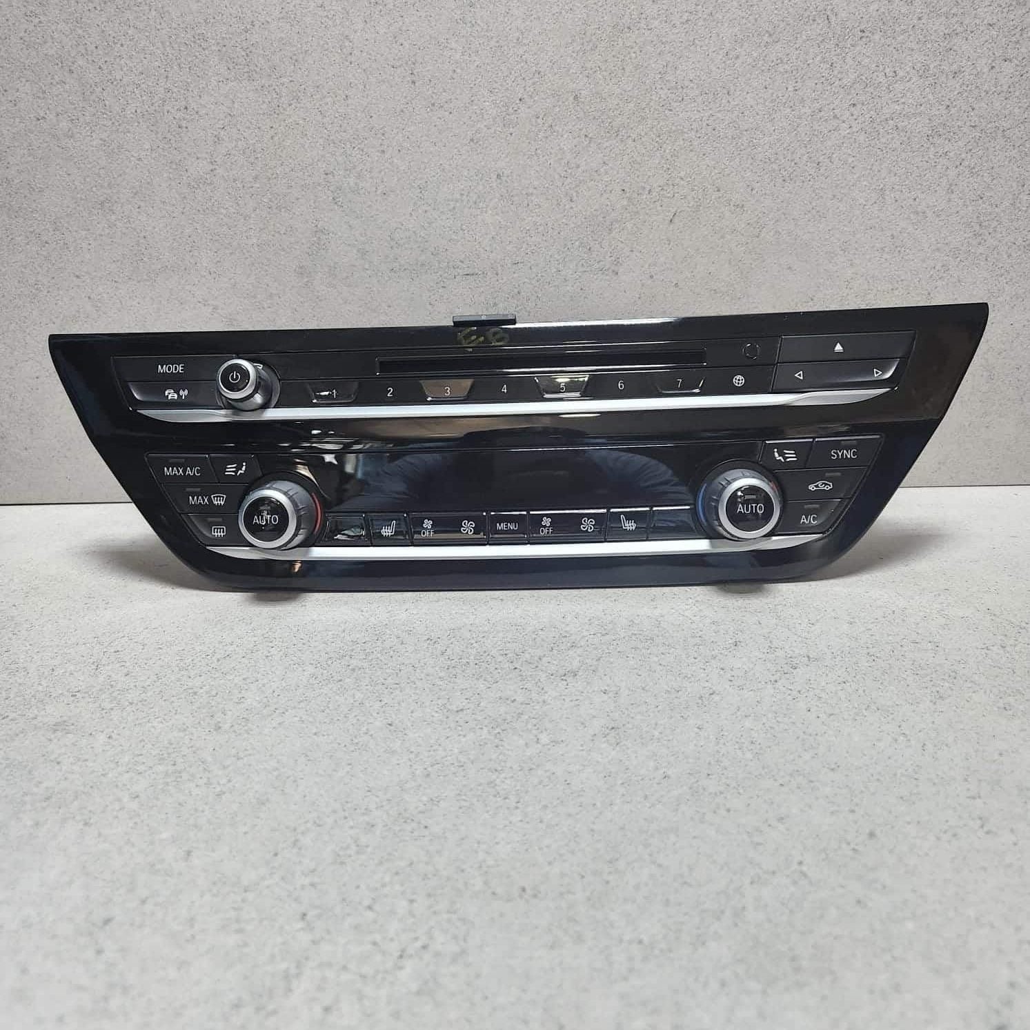 BMW Climate Control Panel 6834435 5 Series G30 G31