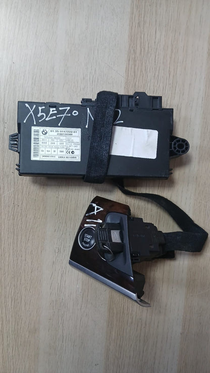BMW X5 E70 N52 DME MSV80 ECU Kit 7594483 5WK91136 Complete Set OEM