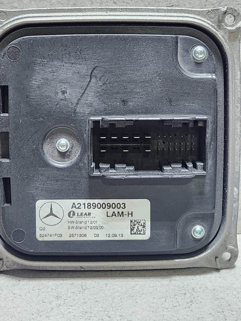2011-2014 Mercedes-Benz CLS350 Headlight LED Module Ballast Unit A2189009003