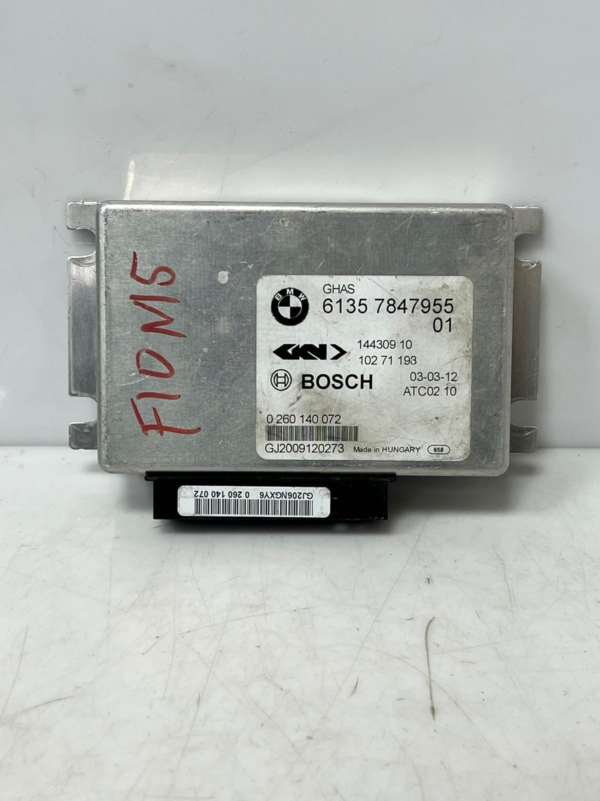2016-2020 BMW M2 M3 M4 M5 F10 M6 Rear Differential Lock Control Module 7847955