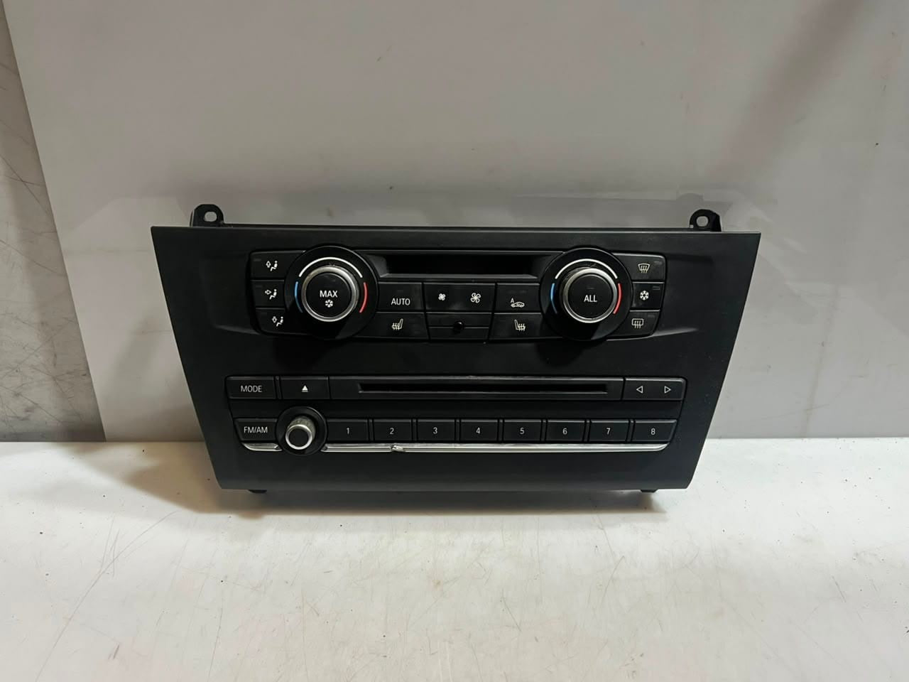 2011-2014 BMW X3 F25 A/C RADIO CD Climate Control Panel 9252738 OEM