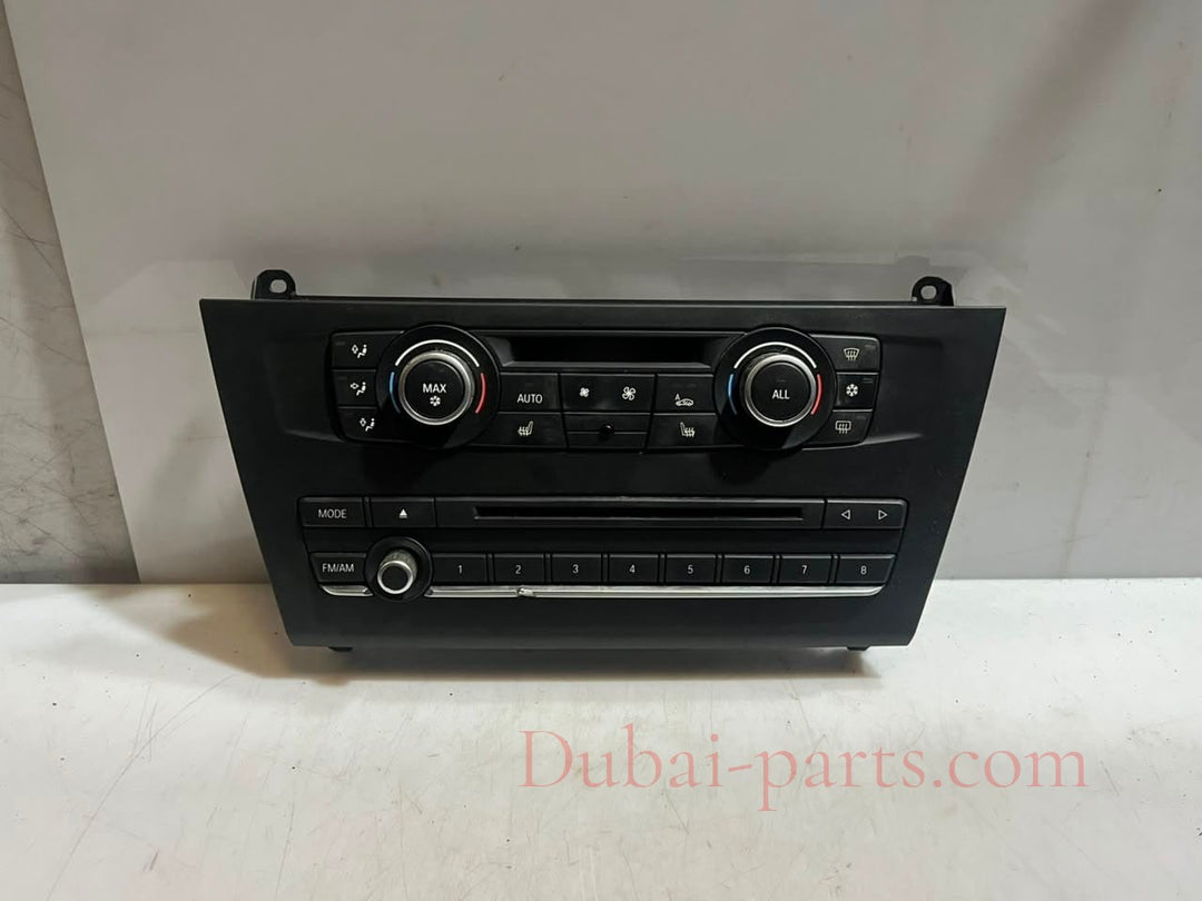 2011-2014 BMW X3 F25 A/C RADIO CD Climate Control Panel 9252738 OEM