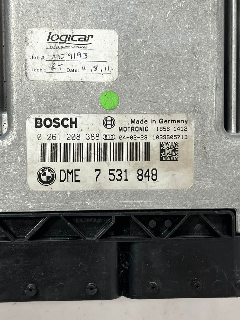 BMW 3 Series E46 0261 208 388  Engine Control Unit ECU DME 7531848 OEM