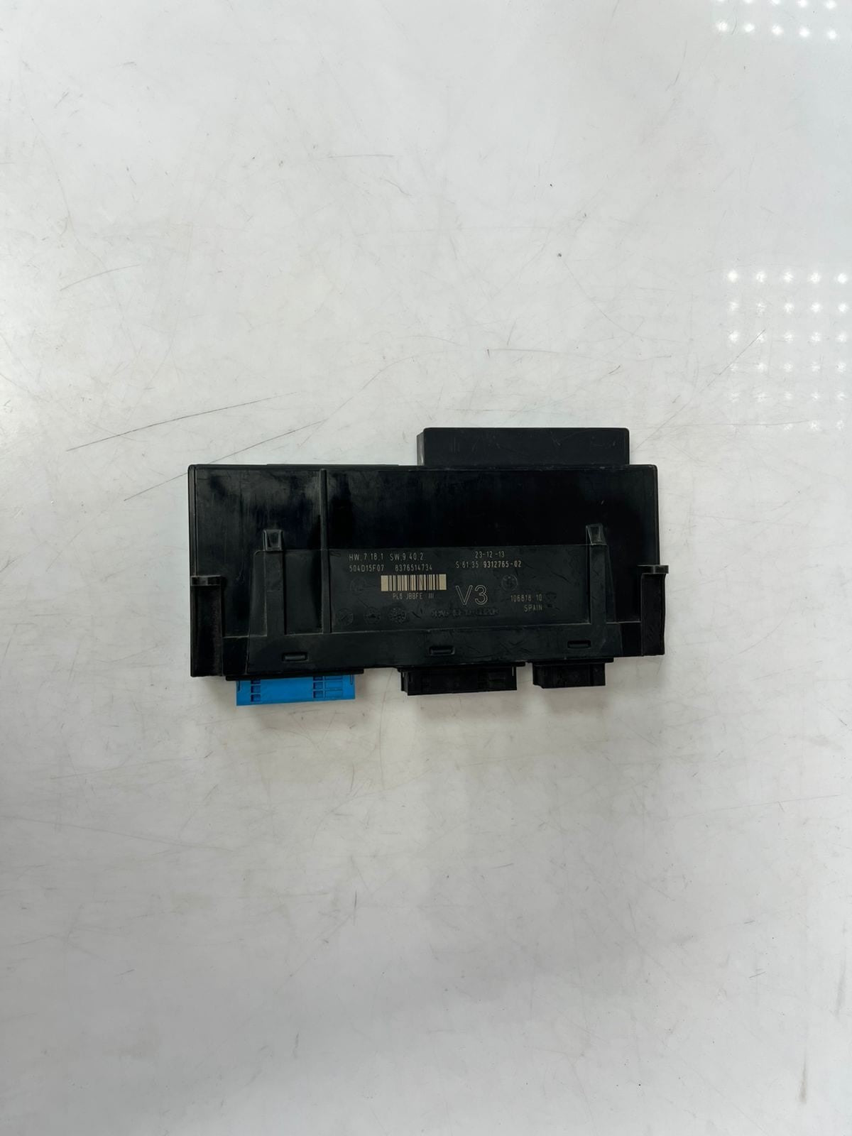 2011-2016 BMW 528i F10 5 Series Junction Box Body Control Module 9312765 OEM