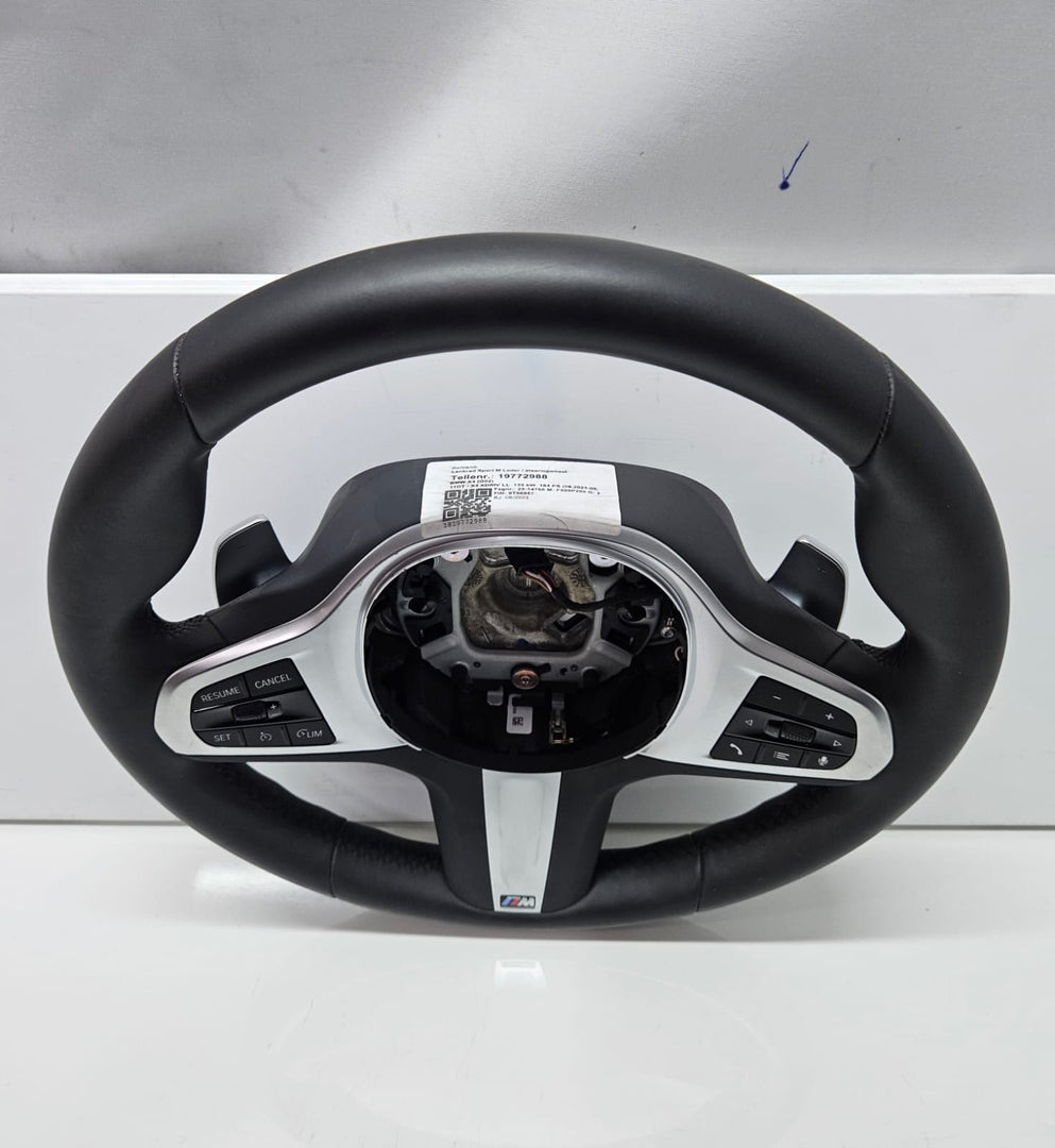 9502323-2018-2021 BMW X4 G02 X3 M Sport Steering Wheel Leather OEM