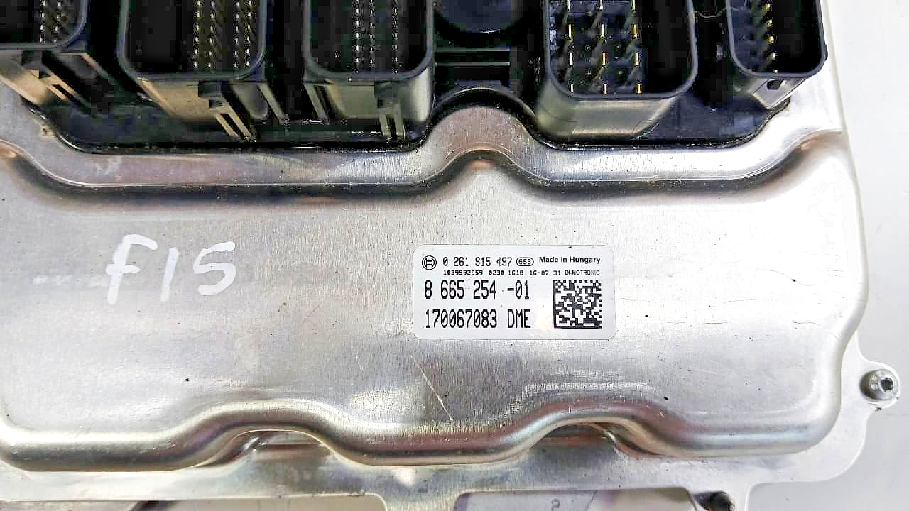 BMW 5,6,7 SERIES X5 F15 X6 F16 N63N ENGINE CONTROL UNIT MODULES PAIR DME 8665254