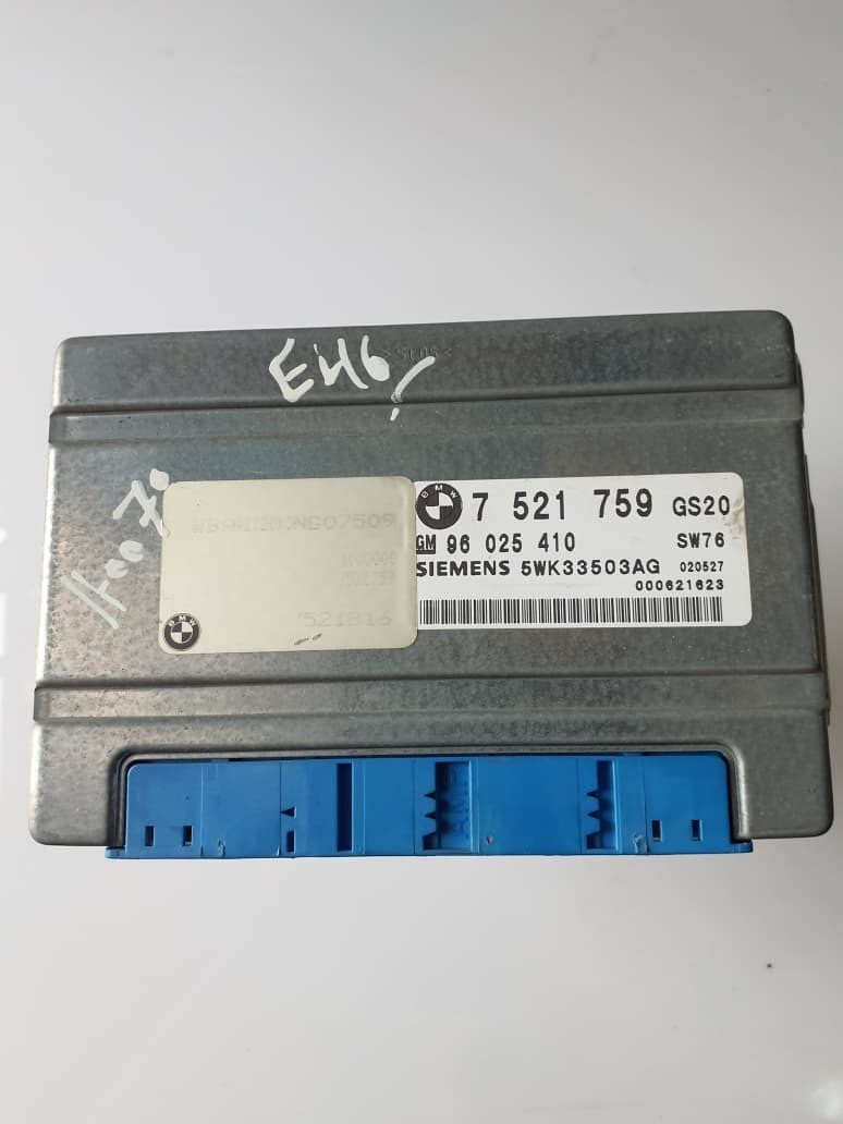 2002 BMW 325i E46 and X5 Transmission Control Module 7521759