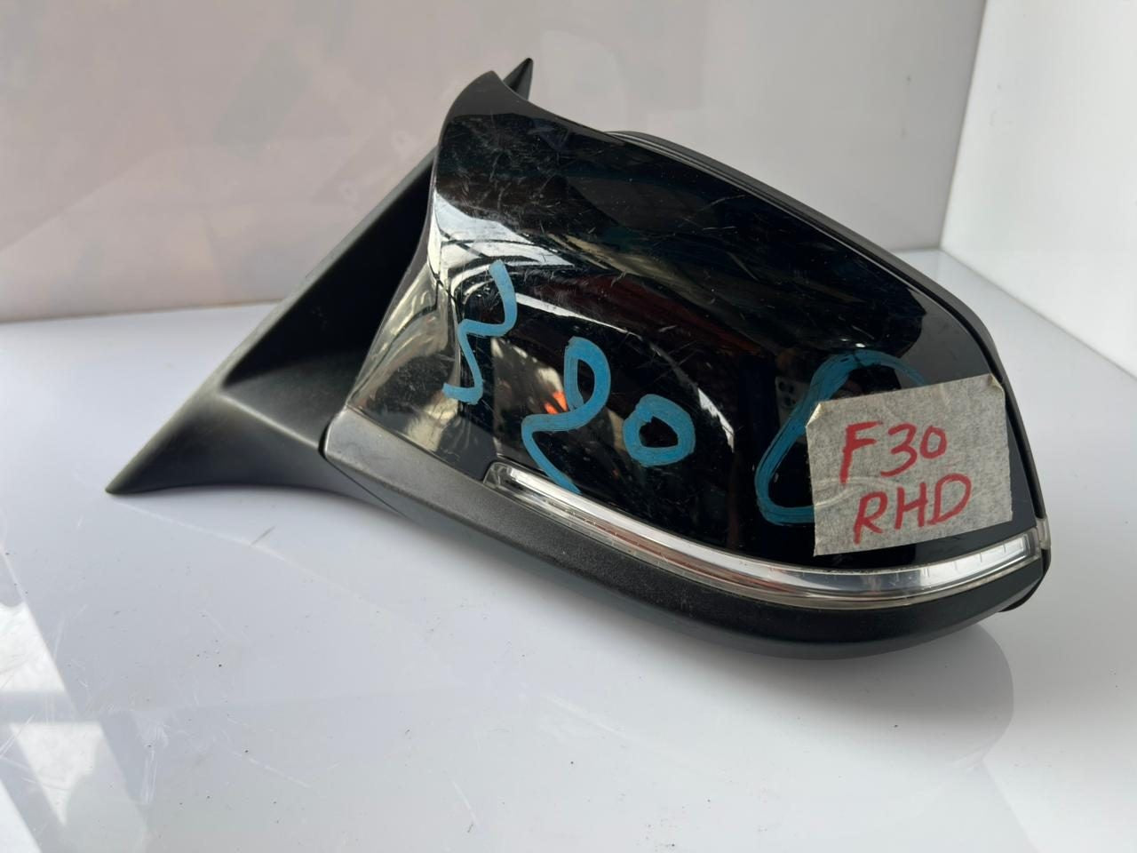 2012-2016 BMW 320i F30 Door Front Left Side Mirror A046314 RHD OEM