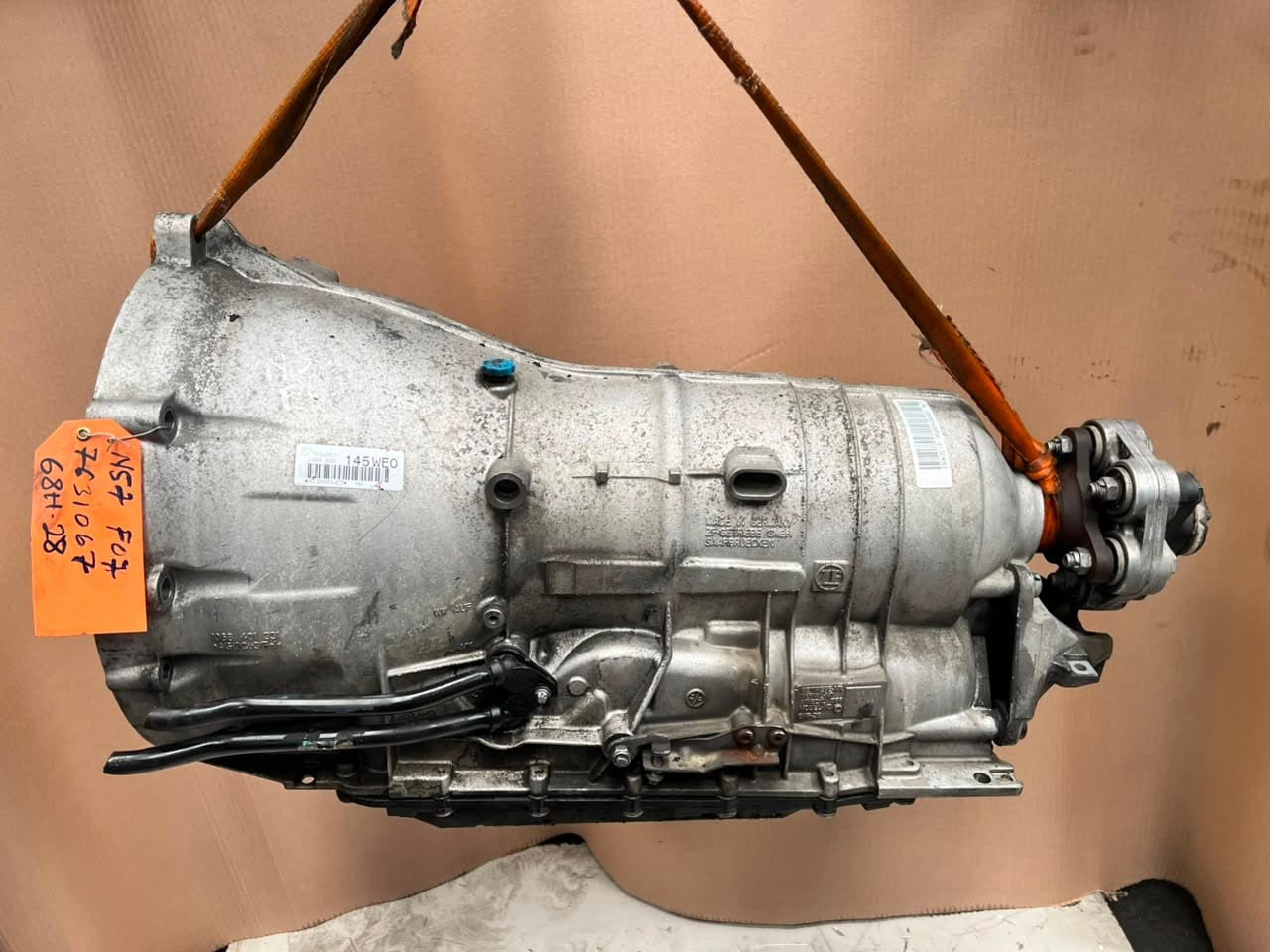 2011 BMW 7 Series F01 730d N57 6HP28 Automatic Gearbox Transmission 7631067