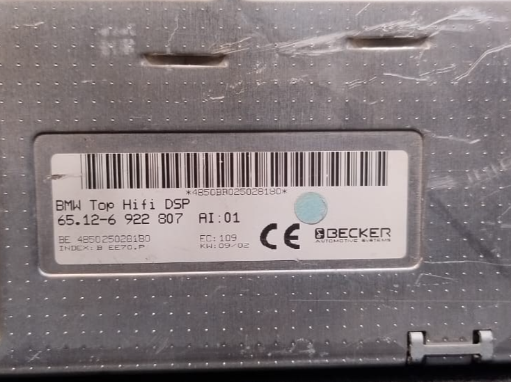 BMW HARMAN KARDON AUDIO AMPLIFIER E65/E66 2001–2009  LOGIC7  - 6922807