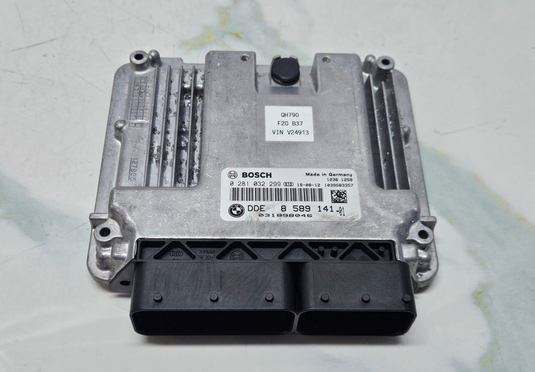 BMW F20 B37 Engine Control Unit 8589141 DIESEL ECU SET OEM