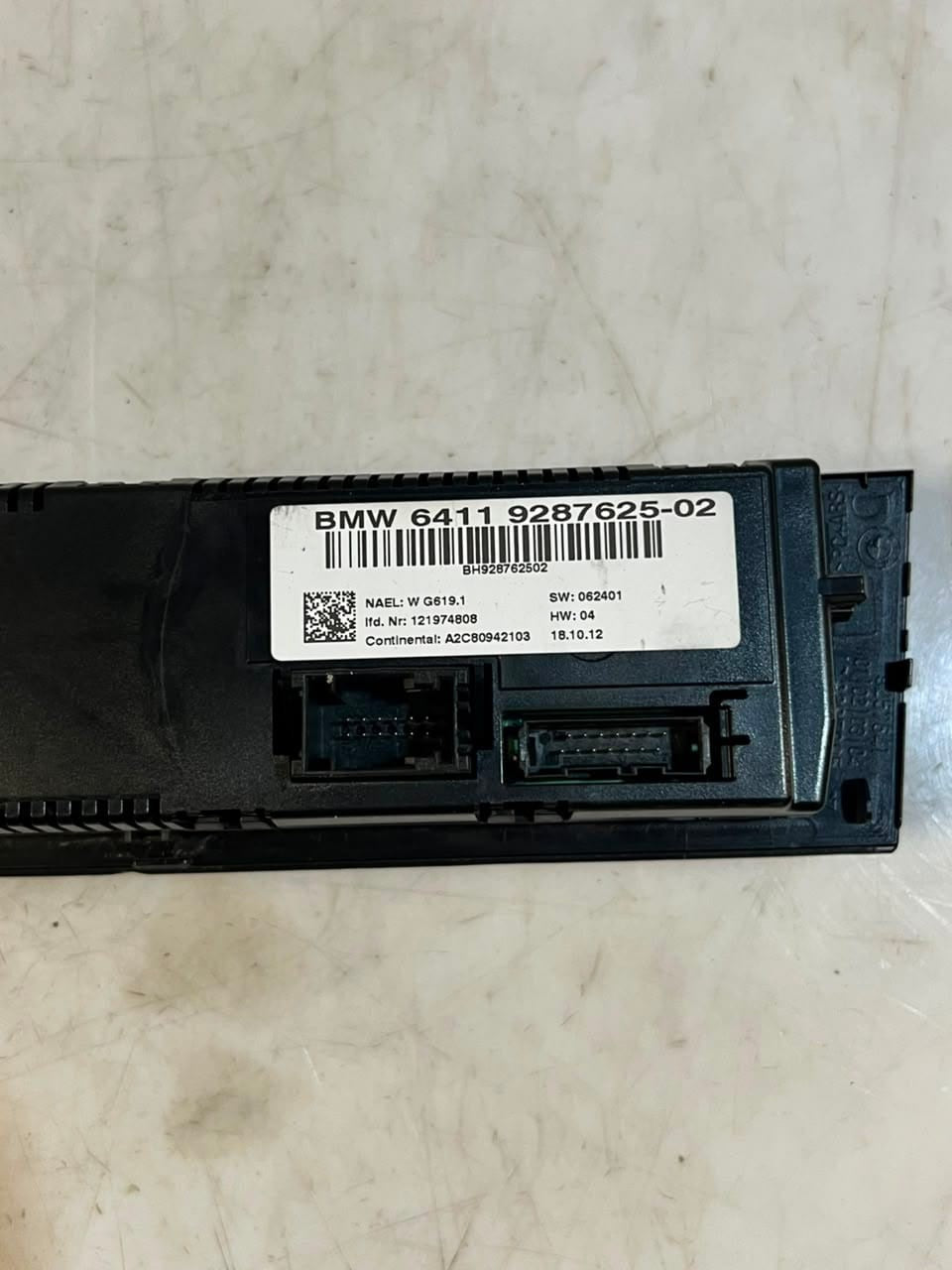 BMW X1 E81 E84 E90 E91 E92 Automatic Air Conditioning Control Panel 9287625 OEM