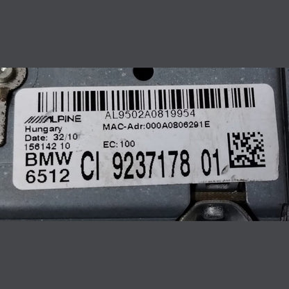 OEM BMW F10 F12 F01 F02 CIC RADIO NAVIGATION CD PLAYER HEADUNIT 9237178