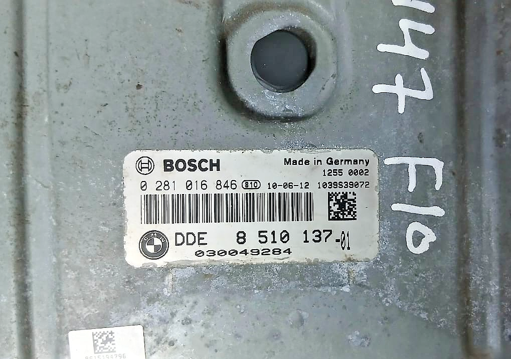 BMW F10 N47 Engine Control Unit ECU DDE Diesel 8510137 OEM Genuine Used