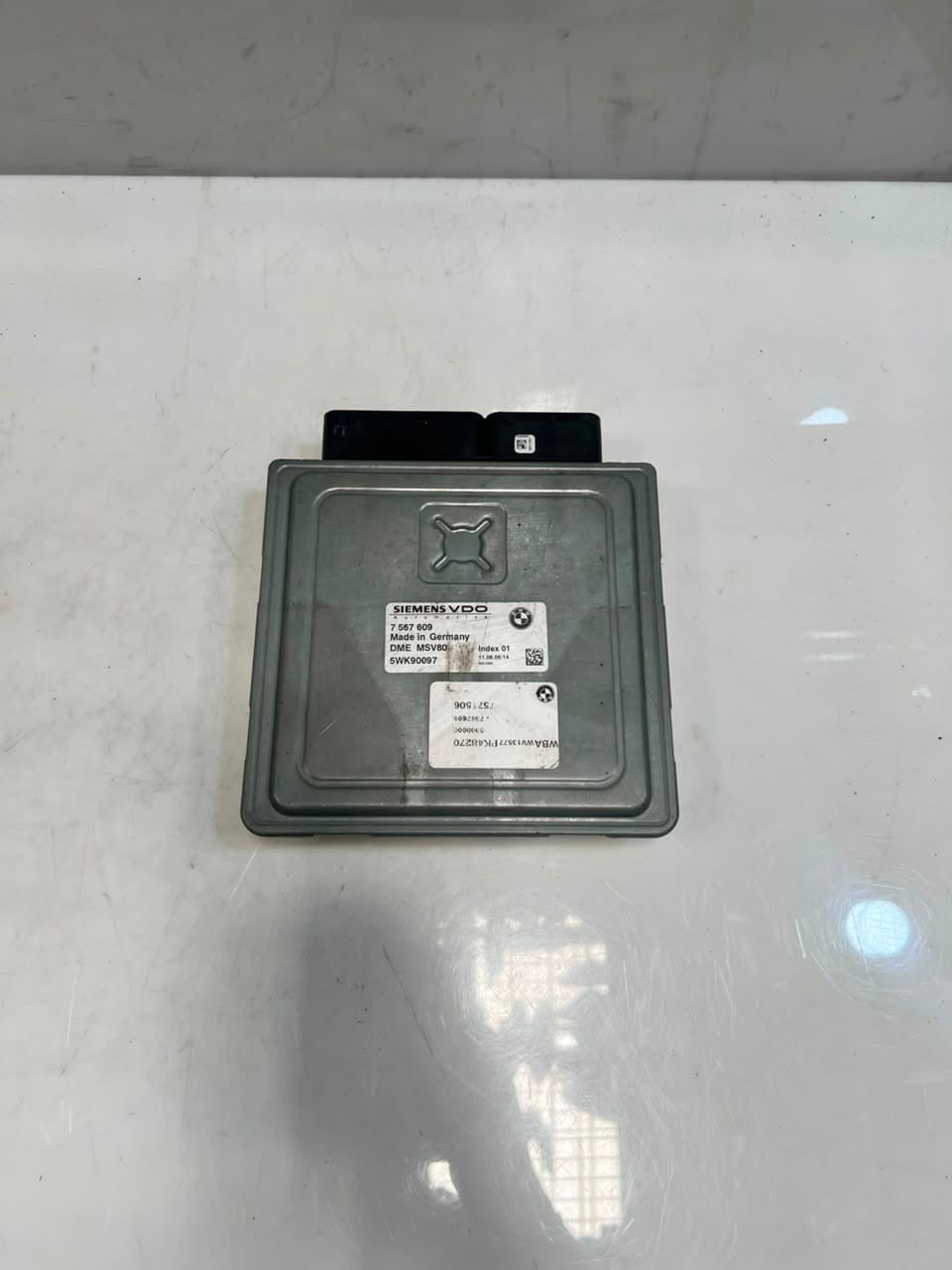 BMW X3 E83 N52N Engine Control Module ECU ONLY MSV80 5WK90097 7567609 OEM