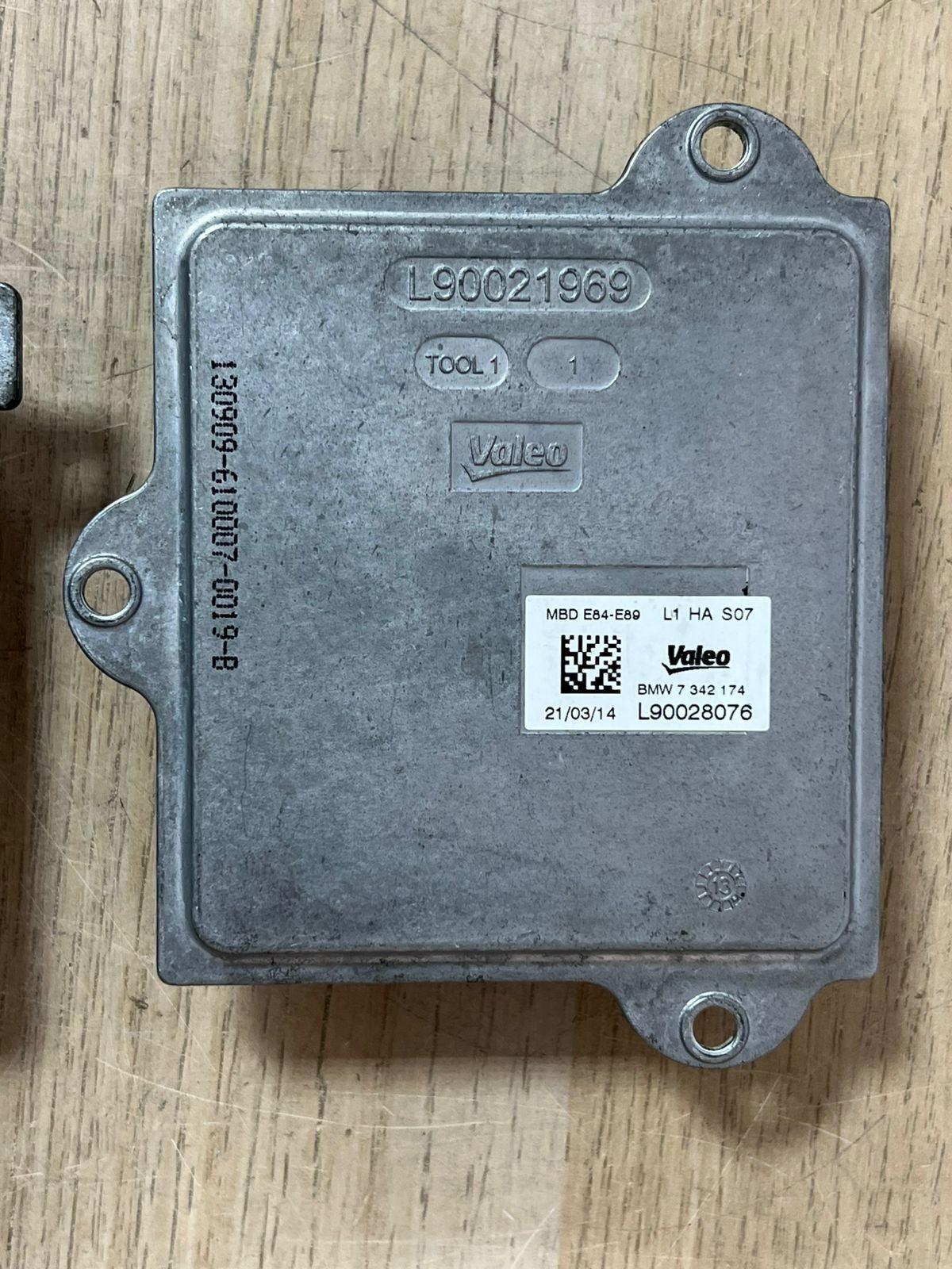 BMW X1 E84 LCI 2014 BIXENON- Adaptive Headlight Control Module 7342174 RHD