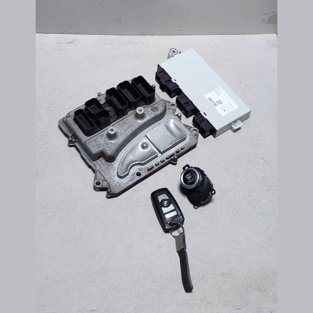 2010-2016 BMW 535i 535iX GT F07 F10 N55 Engine Control Unit ECU SET 7614649 OEM