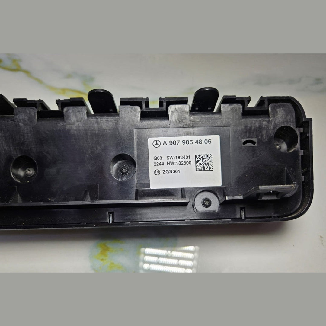 Genuine Mercedes W907 Sprinter Climate Control Panel Switch Vent A907 9054806