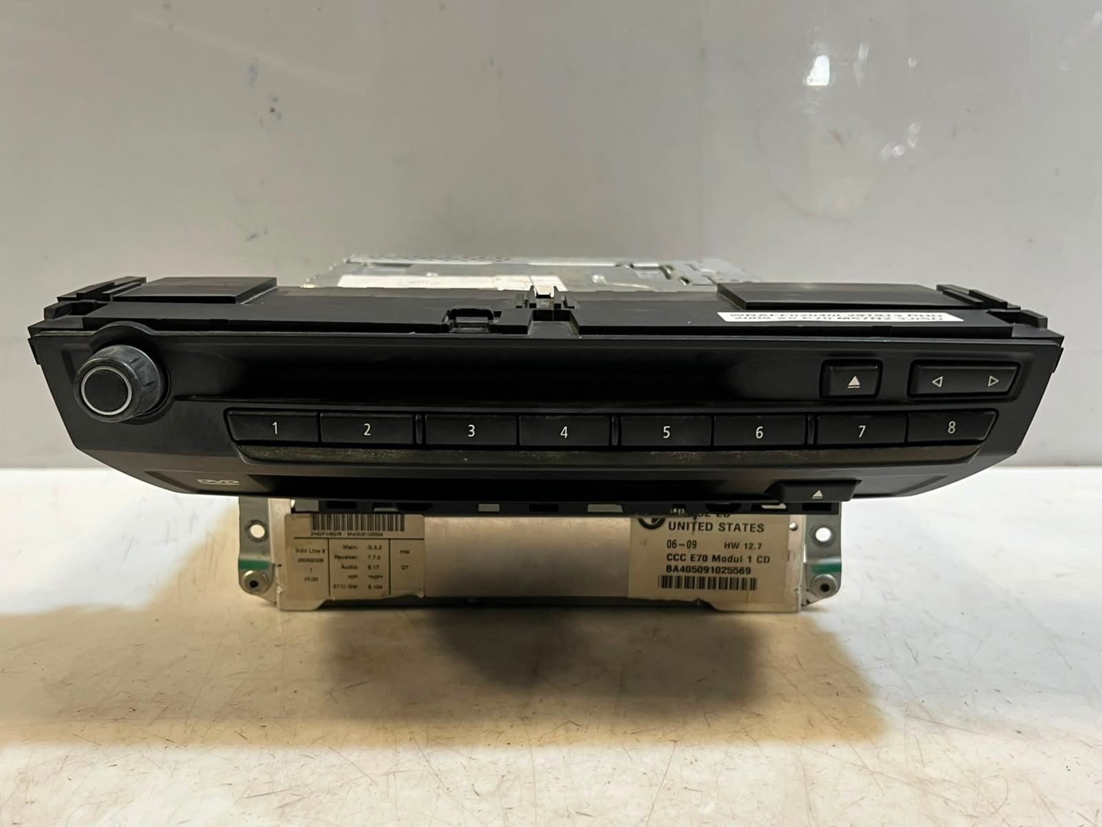 2010-2013 BMW X5 E70 Radio Stereo Sat Nav CCC CD Player Head Unit 9191568