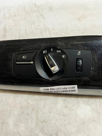 2011-2017 BMW X3, X5 E70, 5 Series F10 F11, 6' F06 Headlight Switch 9192745 OEM