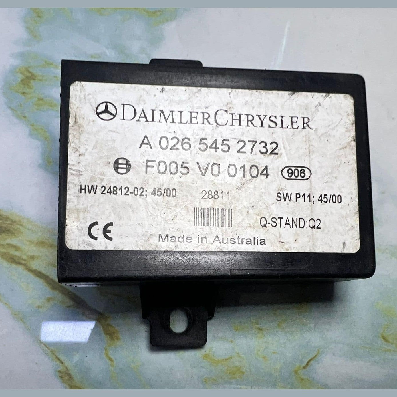 2003-2006 Mercedes SL500 Diagnostic Control Module A0265452732 SL-Class R230