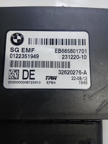 BMW 5 Series F10 F11 F12 F13 F25 F26 650i Parking Brake Control Module 6858017