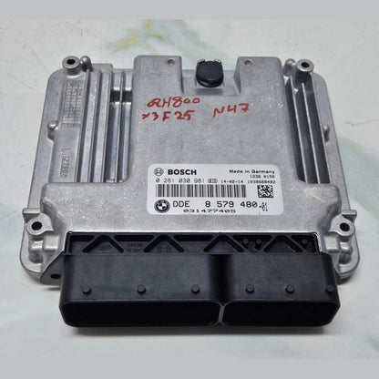 BMW X3 F25 N47 ENGINE CONTROL UNIT DDE 8579480 SET OEM