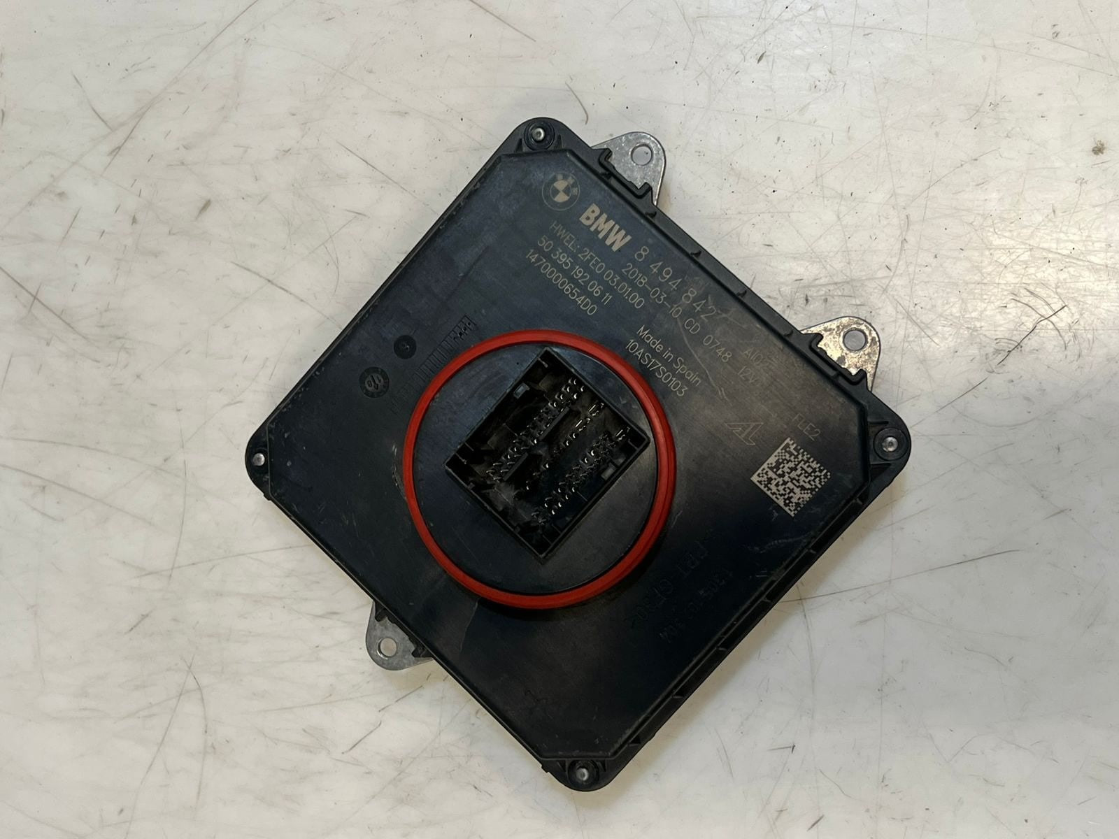2017-2019 BMW 330i F30 F32 F34 M2 340i Led Headlight Control Module 8494842 OEM