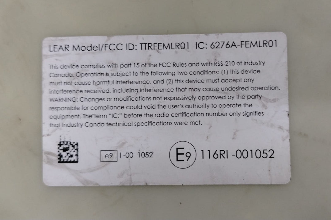 OEM BMW F22 F83 F33 M3 M4 Front Body Control Electric Module FEM 9387263