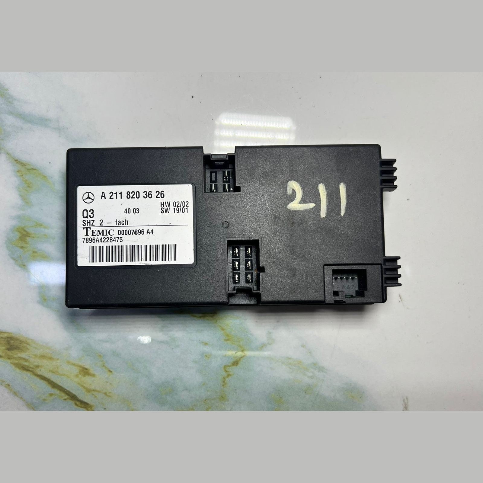 Mercedes Seat Heater Control Module A2118203626 W211 E-Class and CLS55 AMG