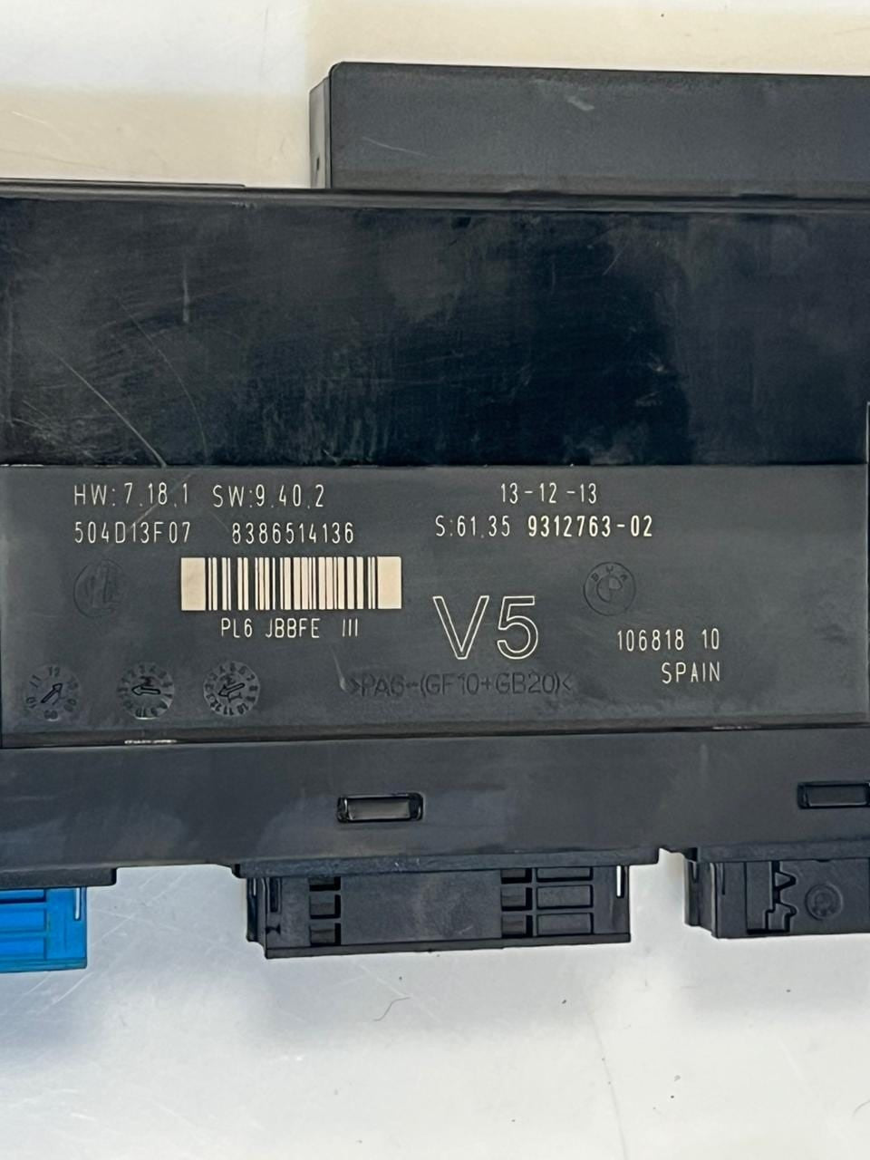 BMW 7 Series F01 F02 F03 F04 740Li Body Control Module Electronic 9312763 OEM